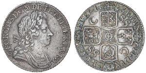 1 Shilling Reino de Gran Bretaña (1707-1801) Plata Jorge I (1660-1727)