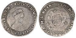 1 Shilling Reino de Inglaterra (927-1649,1660-1707) Plata Eduardo VI  (1537-1553)