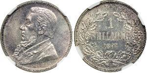 1 Shilling Sudáfrica (1910 - ) Plata Paul Kruger (1825 - 1904)