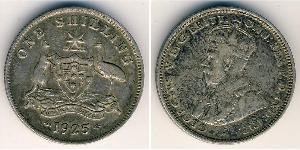 1 Shilling Australien (1788 - 1939) Silber George V (1865-1936)