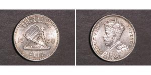 1 Shilling Britisches Weltreich (1497 - 1949) / Fidschi Silber George V (1865-1936)