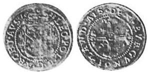 1 Shilling Elsass Silber Leopold V. , Österreich-Tirol (1586 – 1632)