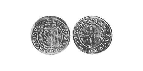 1 Shilling Elsass Silber Leopold V. , Österreich-Tirol (1586 – 1632)
