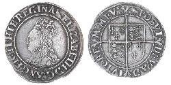 1 Shilling Königreich England (927-1649,1660-1707) Silber Elizabeth I (1533-1603)