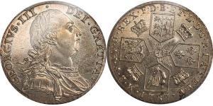1 Shilling Königreich Großbritannien (1707-1801) Silber Georg III (1738-1820)