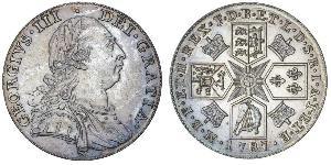 1 Shilling Königreich Großbritannien (1707-1801) Silber Georg III (1738-1820)