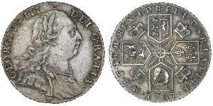 1 Shilling Königreich Großbritannien (1707-1801) Silber Georg III (1738-1820)