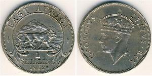 1 Shilling Ostafrika Silber Georg VI (1895-1952)