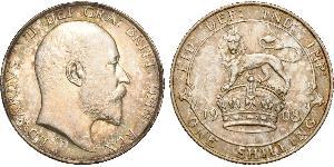 1 Shilling Vereinigtes Königreich von Großbritannien und Irland (1801-1922) Silber Eduard VII (1841-1910)