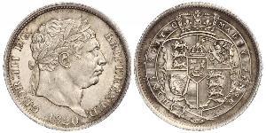 1 Shilling Vereinigtes Königreich von Großbritannien und Irland (1801-1922) Silber Georg III (1738-1820)