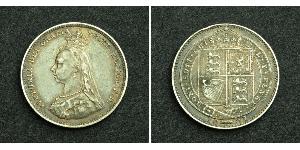 1 Shilling Vereinigtes Königreich von Großbritannien und Irland (1801-1922) Silber Victoria (1819 - 1901)