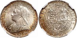 1 Shilling Vereinigtes Königreich von Großbritannien und Irland (1801-1922) Silber Victoria (1819 - 1901)