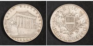 1 Shilling First Austrian Republic (1918-1934) Silver 