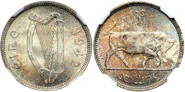 1 Shilling Ireland (1922 - ) Silver 