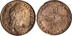 1 Shilling Kingdom of England (927-1649,1660-1707) Silver William III (1650-1702)