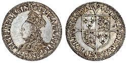 1 Shilling Kingdom of England (927-1649,1660-1707) Silver Elizabeth I (1533-1603)
