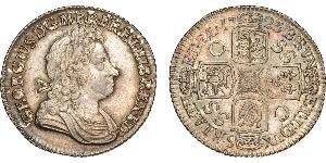 1 Shilling Kingdom of Great Britain (1707-1801) Silver George I (1660-1727)