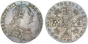 1 Shilling Kingdom of Great Britain (1707-1801) Silver George III (1738-1820)