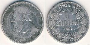 1 Shilling South Africa (1910 - ) Silver Paul Kruger (1825 - 1904)