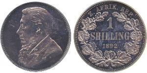 1 Shilling South Africa (1910 - ) Silver Paul Kruger (1825 - 1904)