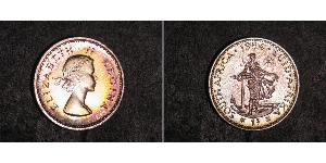 1 Shilling South Africa (1910 - ) Silver Elizabeth II (1926-2022)