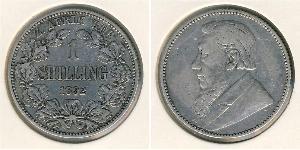1 Shilling South Africa (1910 - ) Silver Paul Kruger (1825 - 1904)