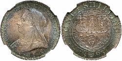 1 Shilling United Kingdom of Great Britain and Ireland (1801-1922) Silver Victoria (1819 - 1901)