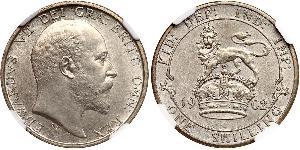 1 Shilling United Kingdom of Great Britain and Ireland (1801-1922) Silver Edward VII (1841-1910)