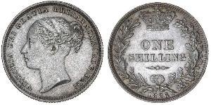 1 Shilling United Kingdom of Great Britain and Ireland (1801-1922) Silver Victoria (1819 - 1901)