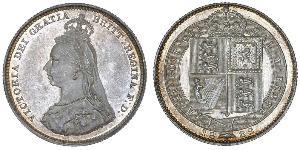 1 Shilling United Kingdom of Great Britain and Ireland (1801-1922) Silver Victoria (1819 - 1901)