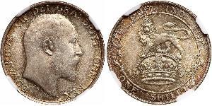 1 Shilling United Kingdom of Great Britain and Ireland (1801-1922) Silver Edward VII (1841-1910)