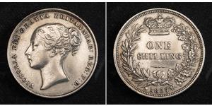 1 Shilling United Kingdom of Great Britain and Ireland (1801-1922) Silver Victoria (1819 - 1901)
