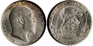 1 Shilling United Kingdom of Great Britain and Ireland (1801-1922) Silver Edward VII (1841-1910)