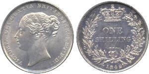 1 Shilling United Kingdom of Great Britain and Ireland (1801-1922) Silver Victoria (1819 - 1901)