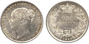 1 Shilling United Kingdom of Great Britain and Ireland (1801-1922) Silver Victoria (1819 - 1901)