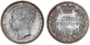1 Shilling United Kingdom of Great Britain and Ireland (1801-1922) Silver Victoria (1819 - 1901)