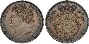 1 Shilling United Kingdom of Great Britain and Ireland (1801-1922) Silver George IV (1762-1830)