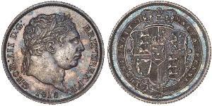 1 Shilling United Kingdom of Great Britain and Ireland (1801-1922) Silver George III (1738-1820)