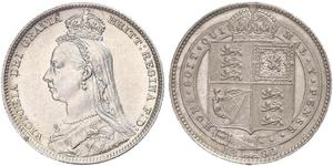 1 Shilling United Kingdom of Great Britain and Ireland (1801-1922) Silver Victoria (1819 - 1901)