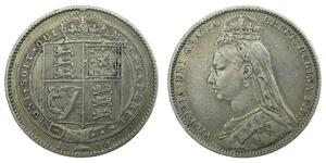 1 Shilling United Kingdom of Great Britain and Ireland (1801-1922) Silver Victoria (1819 - 1901)