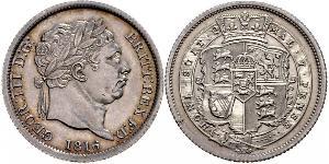 1 Shilling United Kingdom of Great Britain and Ireland (1801-1922) Silver George III (1738-1820)