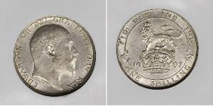 1 Shilling United Kingdom of Great Britain and Ireland (1801-1922) Silver Edward VII (1841-1910)