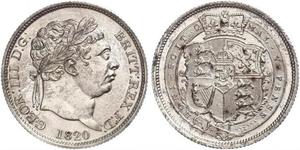 1 Shilling United Kingdom of Great Britain and Ireland (1801-1922) Silver George III (1738-1820)