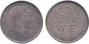 1 Shilling United Kingdom of Great Britain and Ireland (1801-1922) Silver George III (1738-1820)