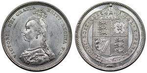 1 Shilling United Kingdom of Great Britain and Ireland (1801-1922) Silver Victoria (1819 - 1901)