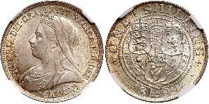 1 Shilling United Kingdom of Great Britain and Ireland (1801-1922) Silver Victoria (1819 - 1901)