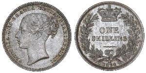 1 Shilling United Kingdom of Great Britain and Ireland (1801-1922) Silver Victoria (1819 - 1901)