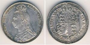 1 Shilling United Kingdom of Great Britain and Ireland (1801-1922) Silver Victoria (1819 - 1901)