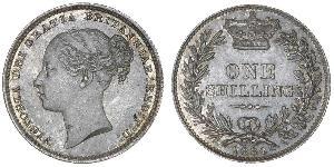 1 Shilling United Kingdom of Great Britain and Ireland (1801-1922) Silver Victoria (1819 - 1901)