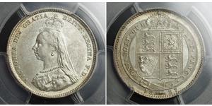 1 Shilling United Kingdom of Great Britain and Ireland (1801-1922) Silver Victoria (1819 - 1901)